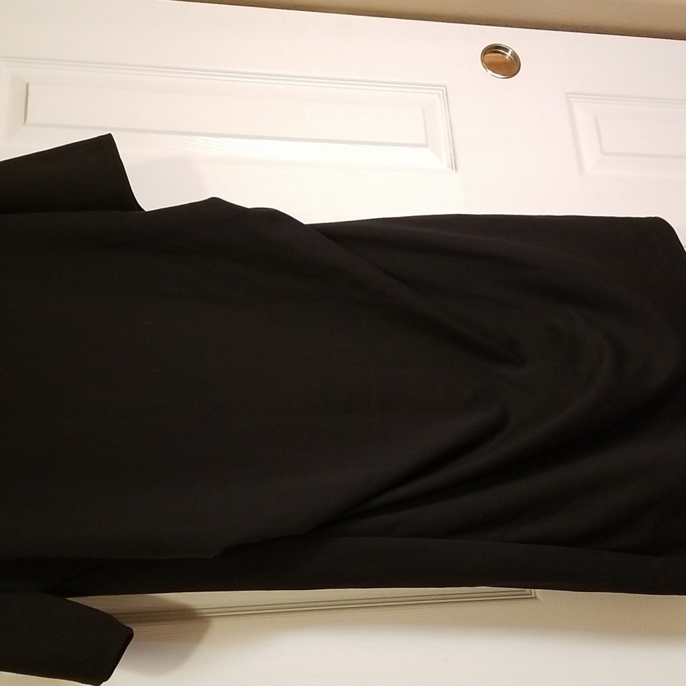 NWT Pinkblush Maternity Black Stretch Shift Dress - 1X - Picture 4 of 4